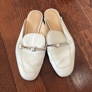 White Kate Spade Mules (7.5 Women)